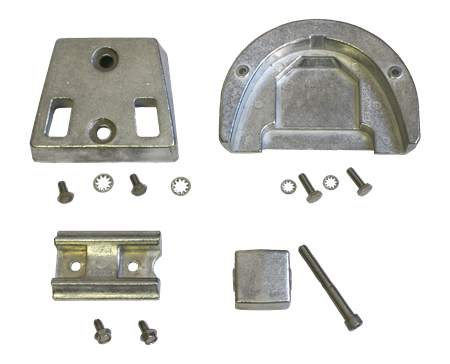 Anodsats aluminium OMC Cobra