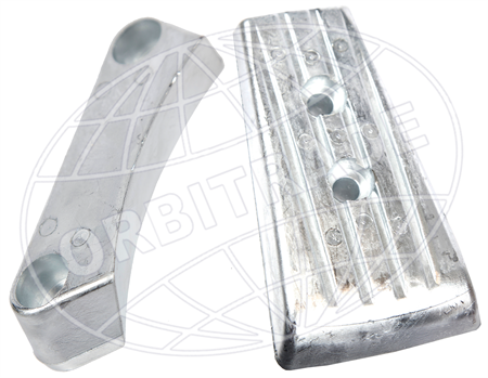 Complete aluminium anode kit DPH