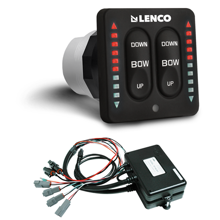Manöverpanel med LED indikator & separat kontrollbox, Dual