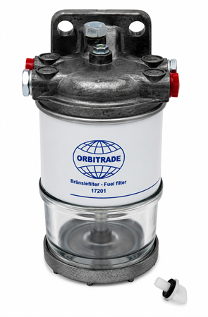 CAV water separating fuel filter, glass bowl