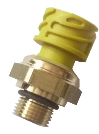 Pressure sensor crankcase