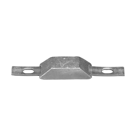 Hull anode 650 g, aluminum