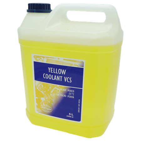 Coolant, yellow, ready mixed -25°, 5L