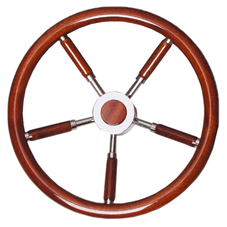 V67  Steering Wheel Mahogny
