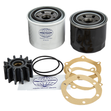 Service kit 4JH3E, 4JH4E without air filter